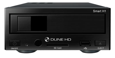 Dune HD Smart H1 - Der neue, modulare Netzwerk HD Media Player, mit von vorne wechselbarer 3,5" Festplatte