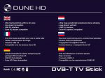 DVB-T USB Stick für die Dune HD Media Player 3.0