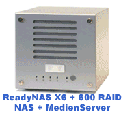 Storagelösungen mit höchsten Kapazitäten, RAID, NAS, CD/DVD Server und IDE / SATA RAID Controller auch zum nachträglichen Einbau 