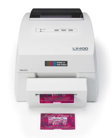 LX400 Farb-Labeldrucker mit optionalem Cutter