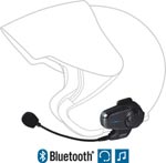 SENA Bluetooth Motorrad Headset und Intercom SMH10 mit bis zu 900m Reichweite und bis zu 4 Fahrer