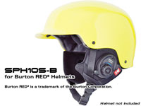 SPH10S-B Hedset mit Intercom für BURTON RED Helme (Die Lieferung erfolgt ohne den Helm)